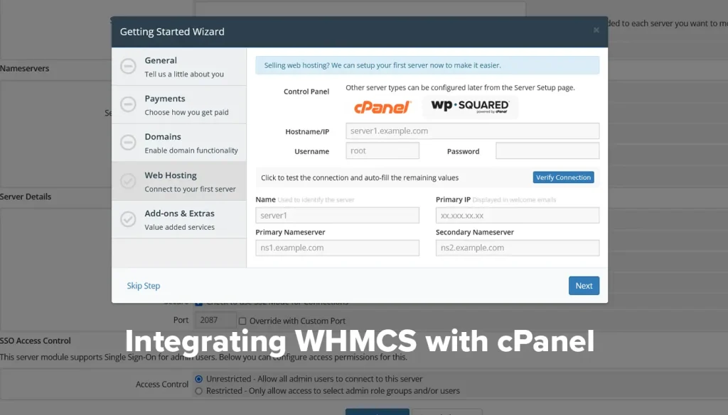 Integrating WHMCS with cPanel for Reseller Hosting