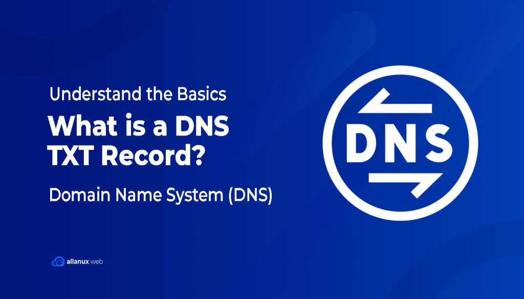 What is a DNS TXT Record? Understand the Basics - Allanux Web